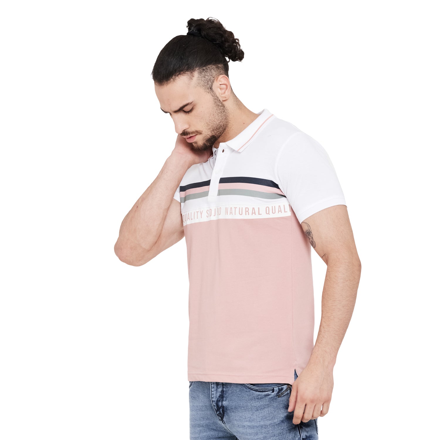 Duke Stardust Men Half Sleeve Cotton T-Shirt (LF5114)
