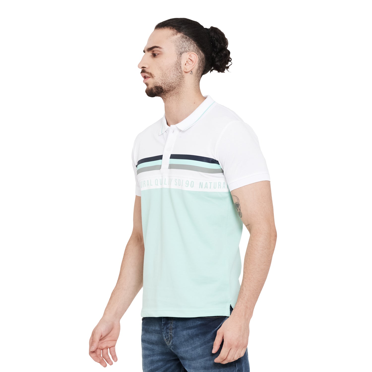 Duke Stardust Men Half Sleeve Cotton T-Shirt (LF5114)