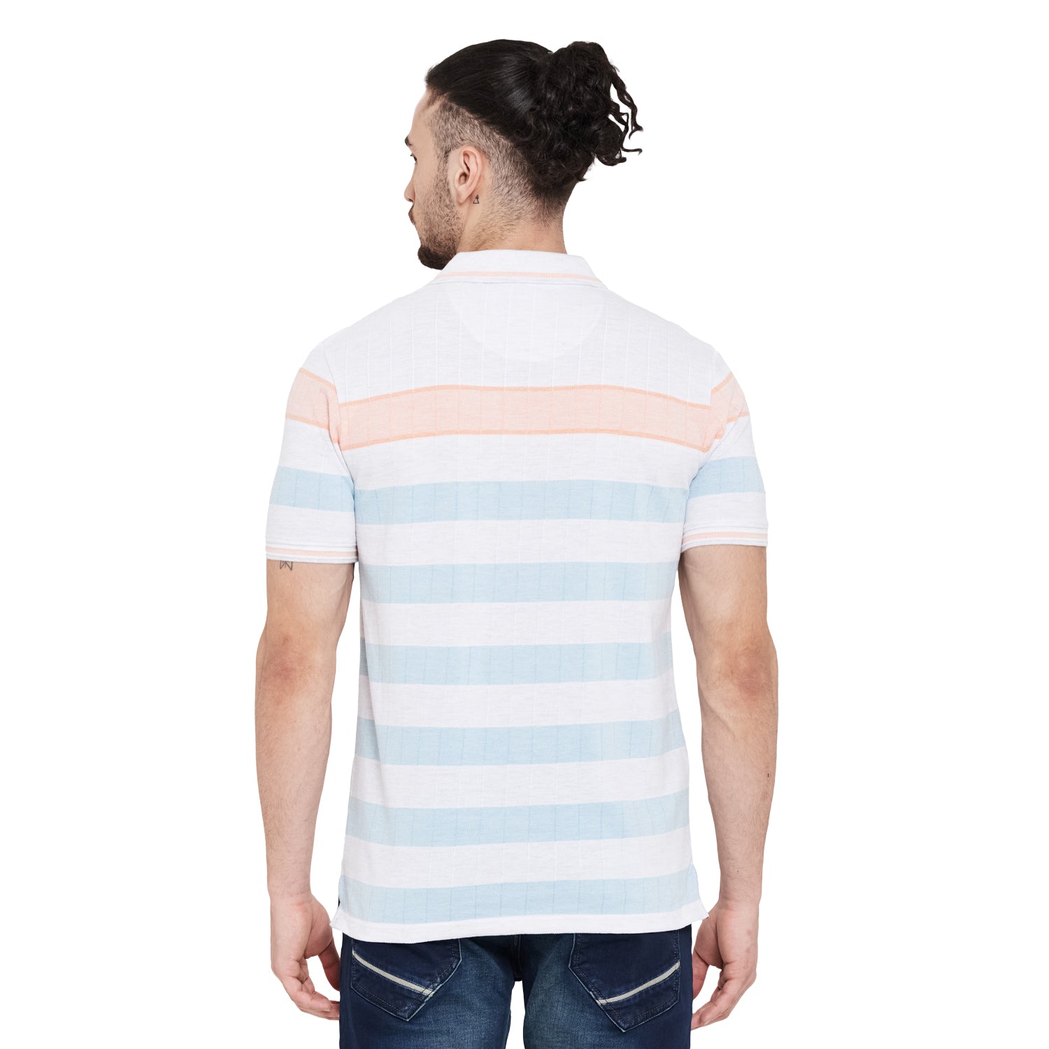 Duke Stardust Men Half Sleeve Cotton T-Shirt (LF5119)