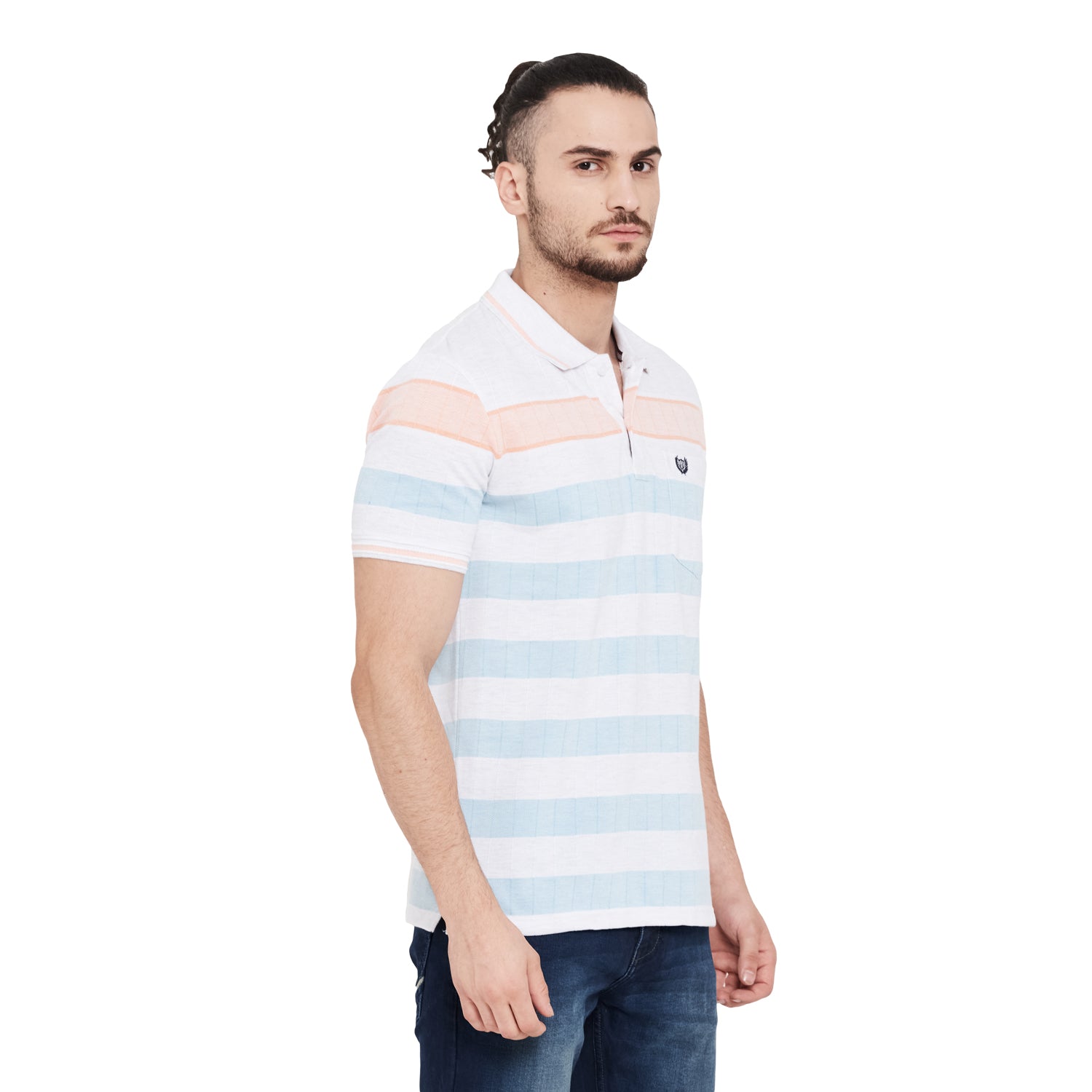 Duke Stardust Men Half Sleeve Cotton T-Shirt (LF5119)