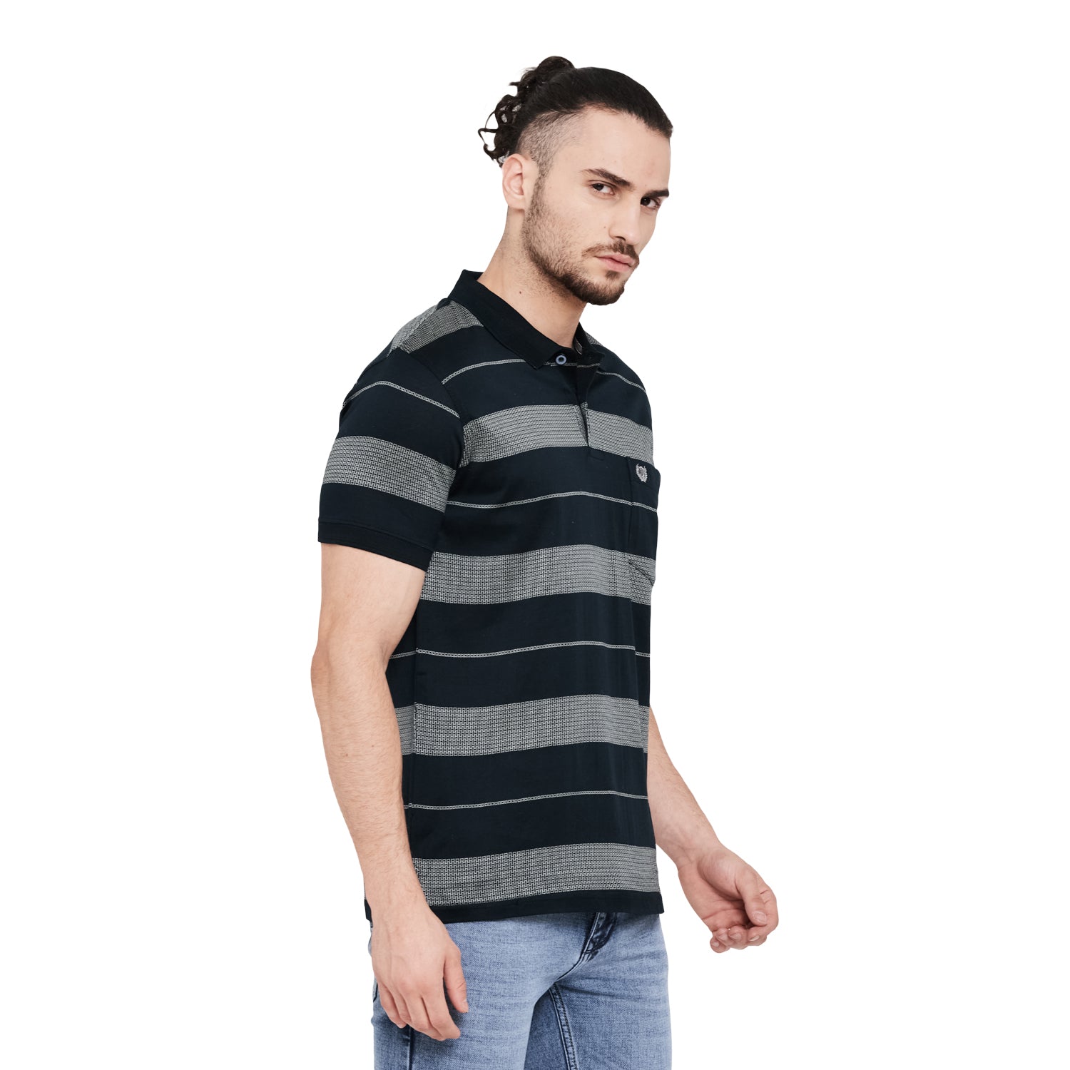 Duke Stardust Men Half Sleeve Cotton T-Shirt (LF5132)