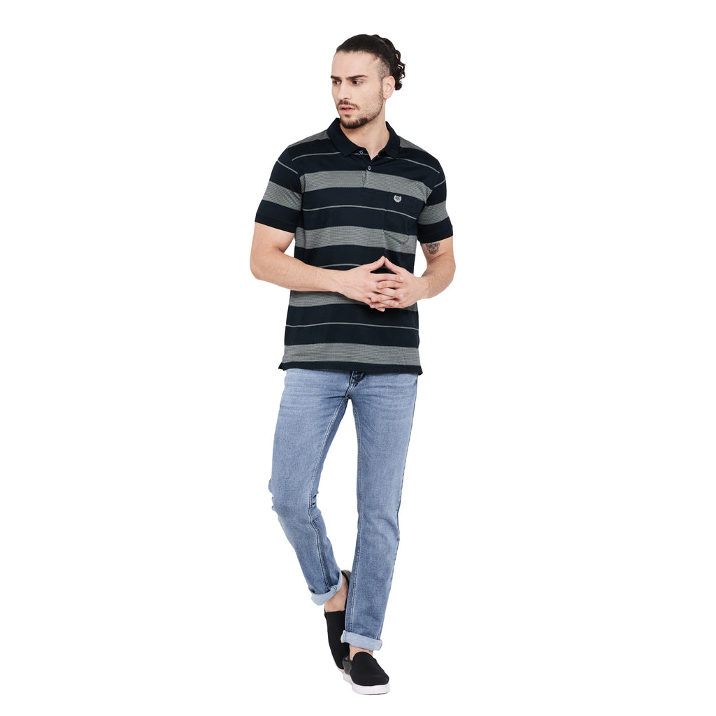 Duke Stardust Men Half Sleeve Cotton T-Shirt (LF5132)