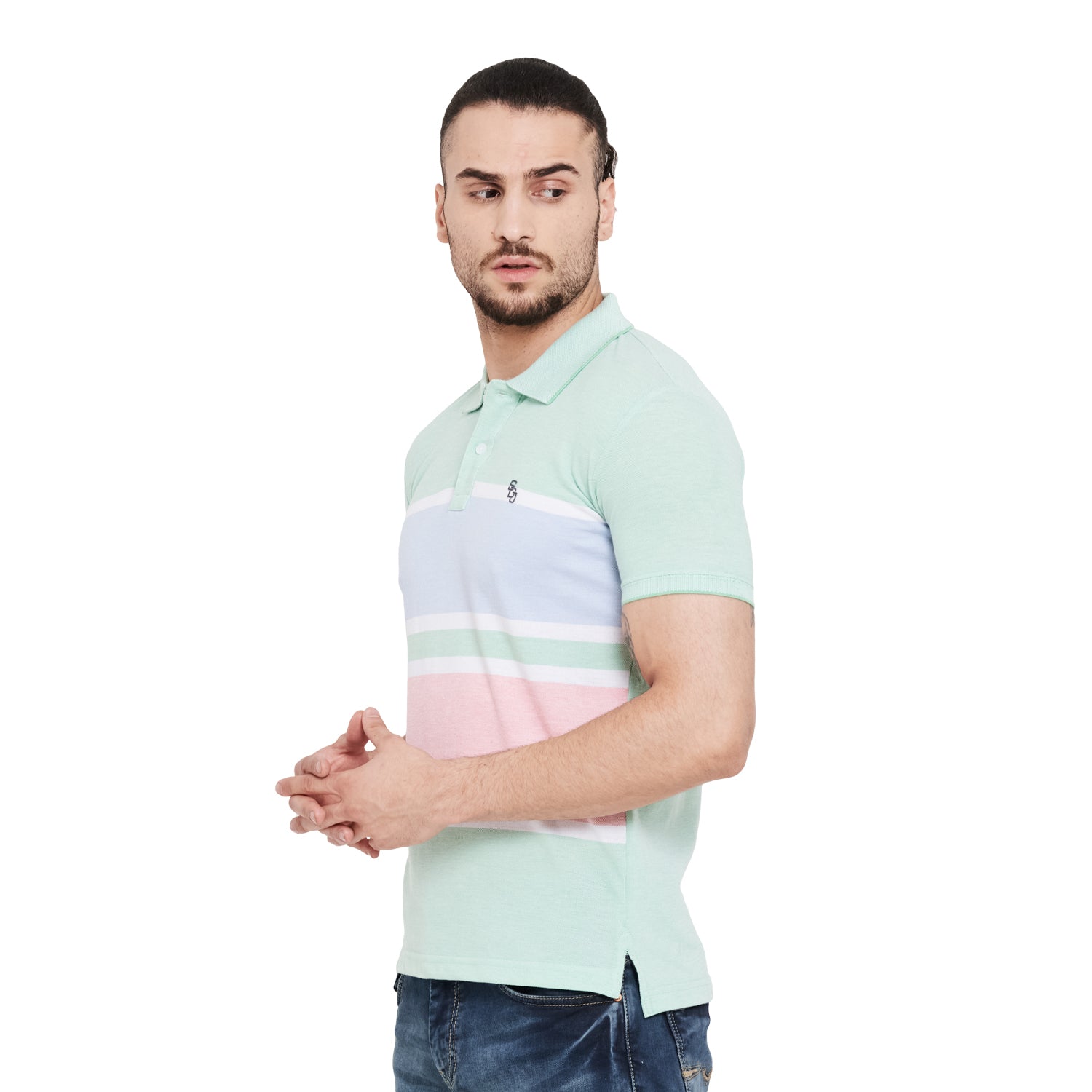 Duke Stardust Men Half Sleeve Cotton T-Shirt (LF5144)