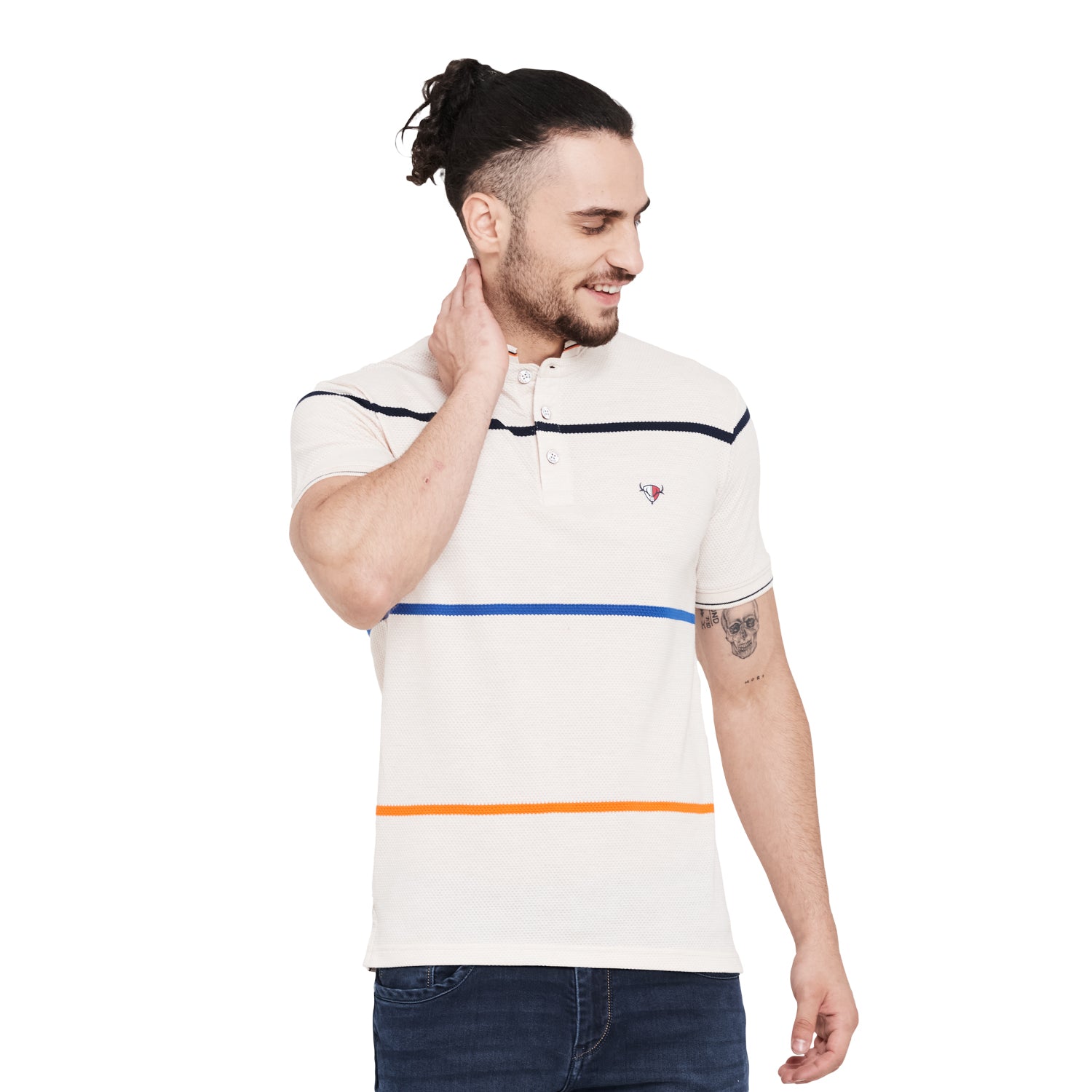 Duke Stardust Men Half Sleeve Cotton T-Shirt (LF5175)