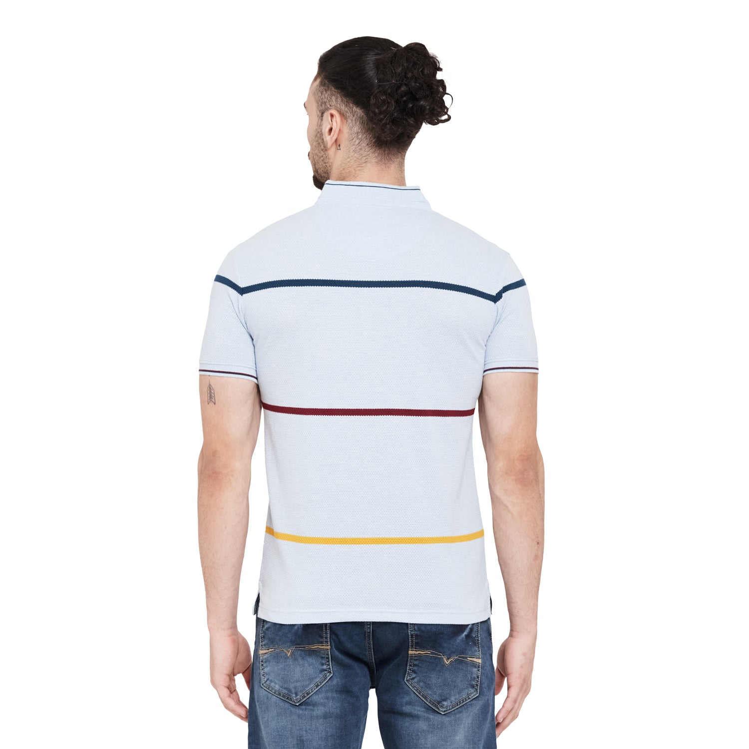 Duke Stardust Men Half Sleeve Cotton T-Shirt (LF5175)