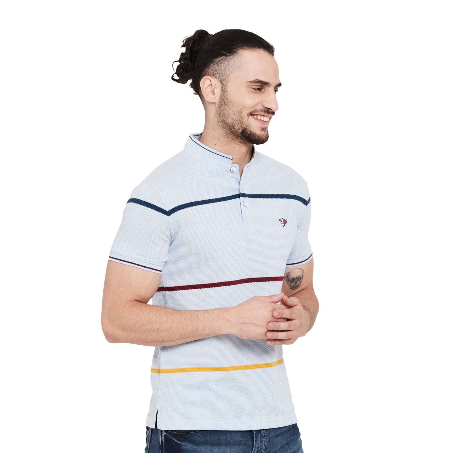 Duke Stardust Men Half Sleeve Cotton T-Shirt (LF5175)