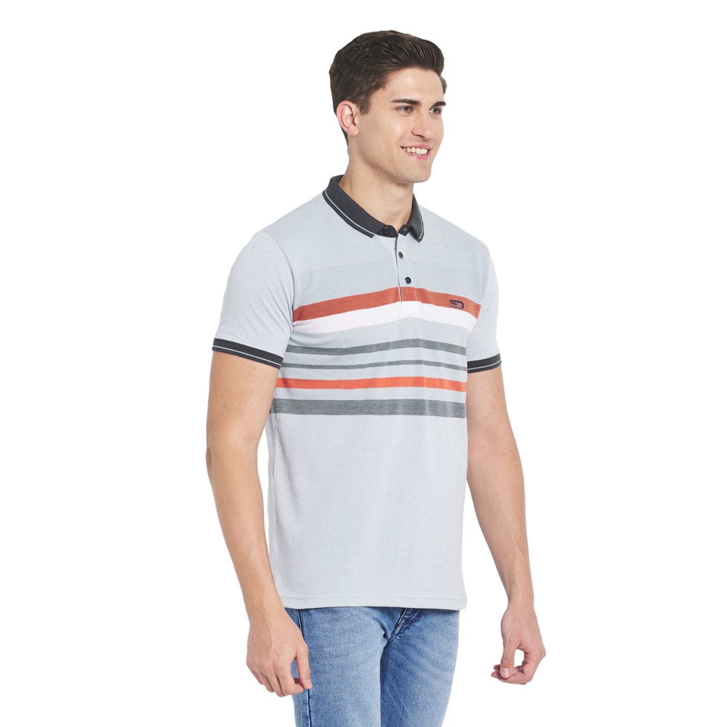 Duke Stardust Men Half Sleeve Cotton T-shirt (LF5241)