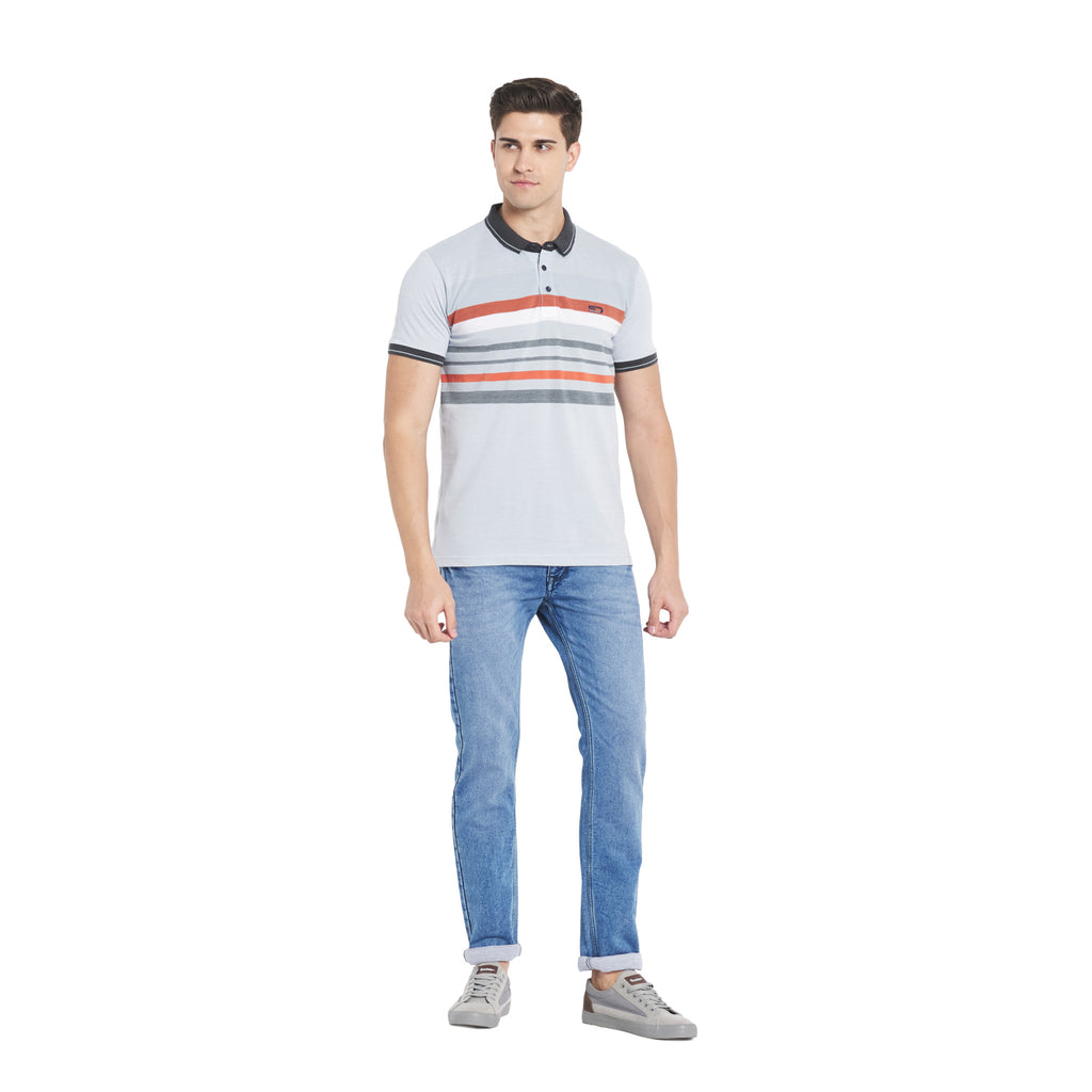 Duke Stardust Men Half Sleeve Cotton T-shirt (LF5241)