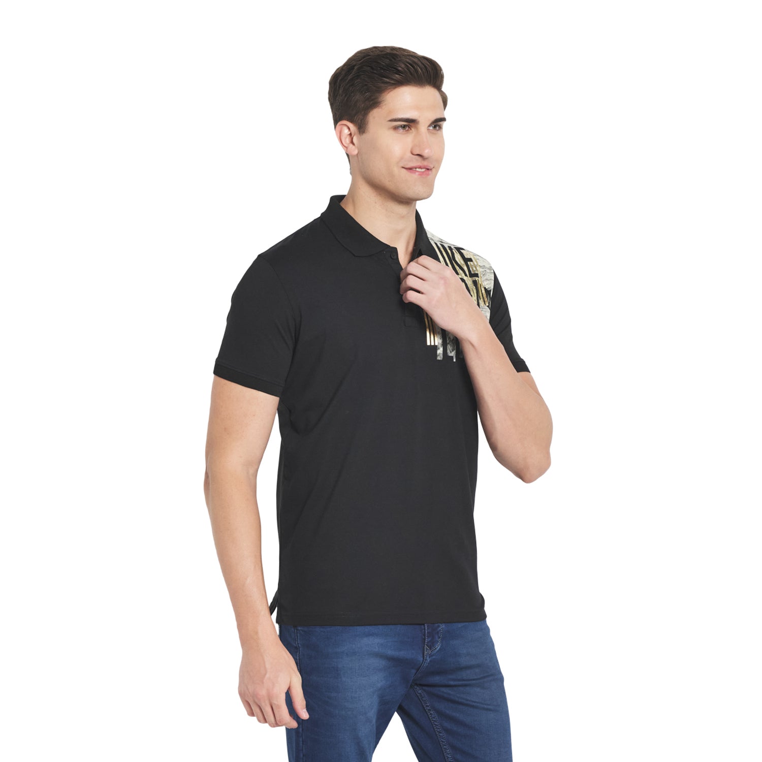 Duke Stardust Men Half Sleeve Cotton T-Shirt (LF5245)