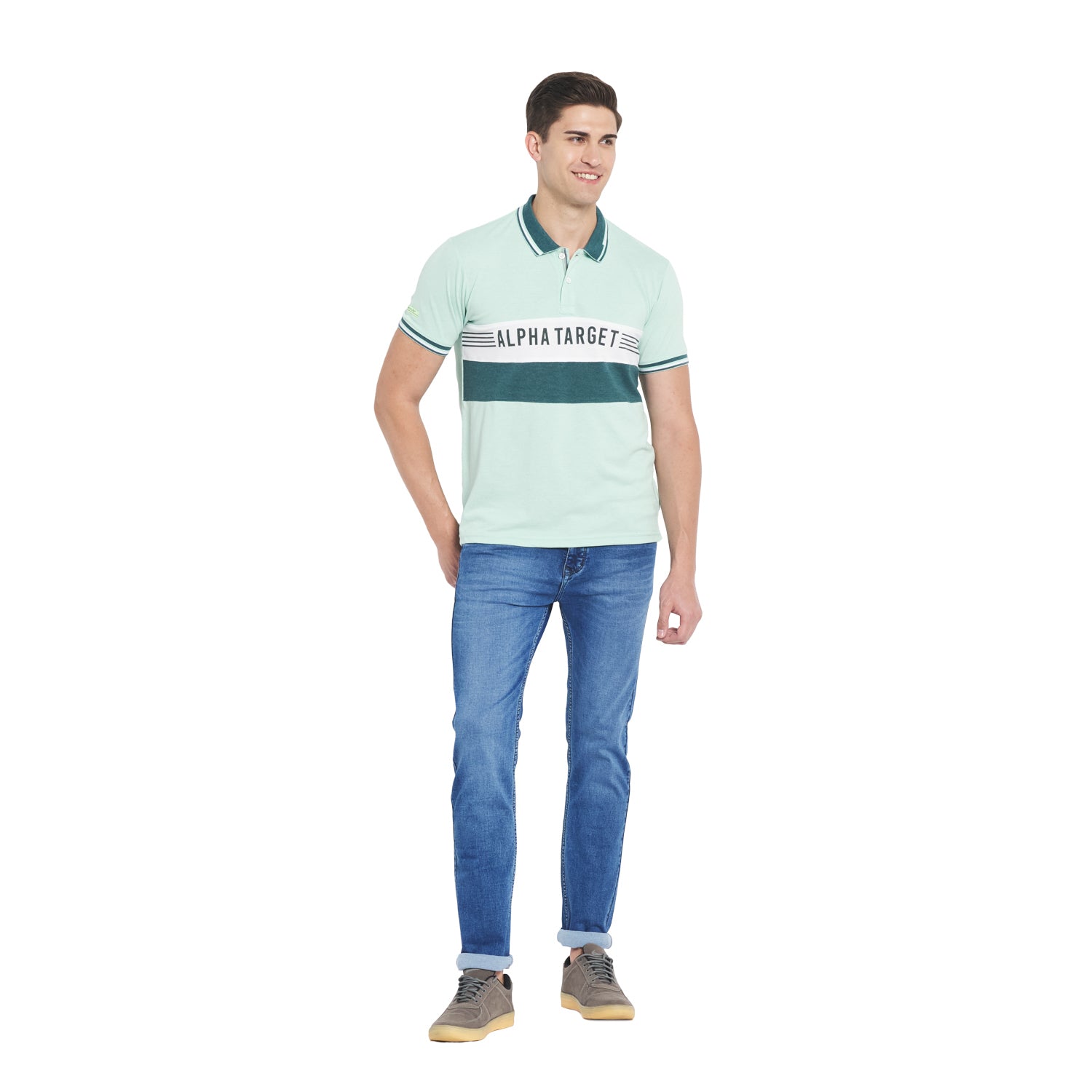 Duke Stardust Men Half Sleeve Cotton T-Shirt (LF5263)