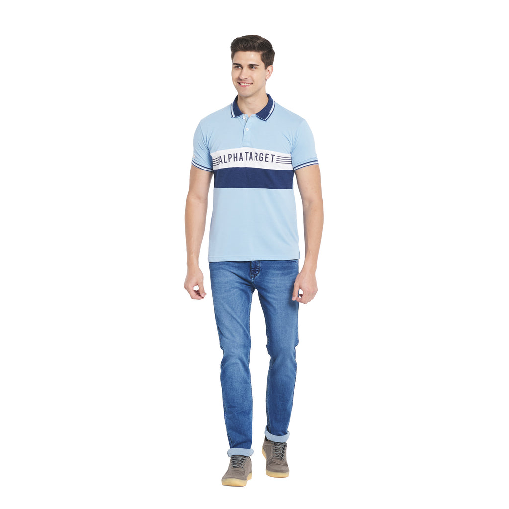 Duke Stardust Men Half Sleeve Cotton T-Shirt (LF5263)