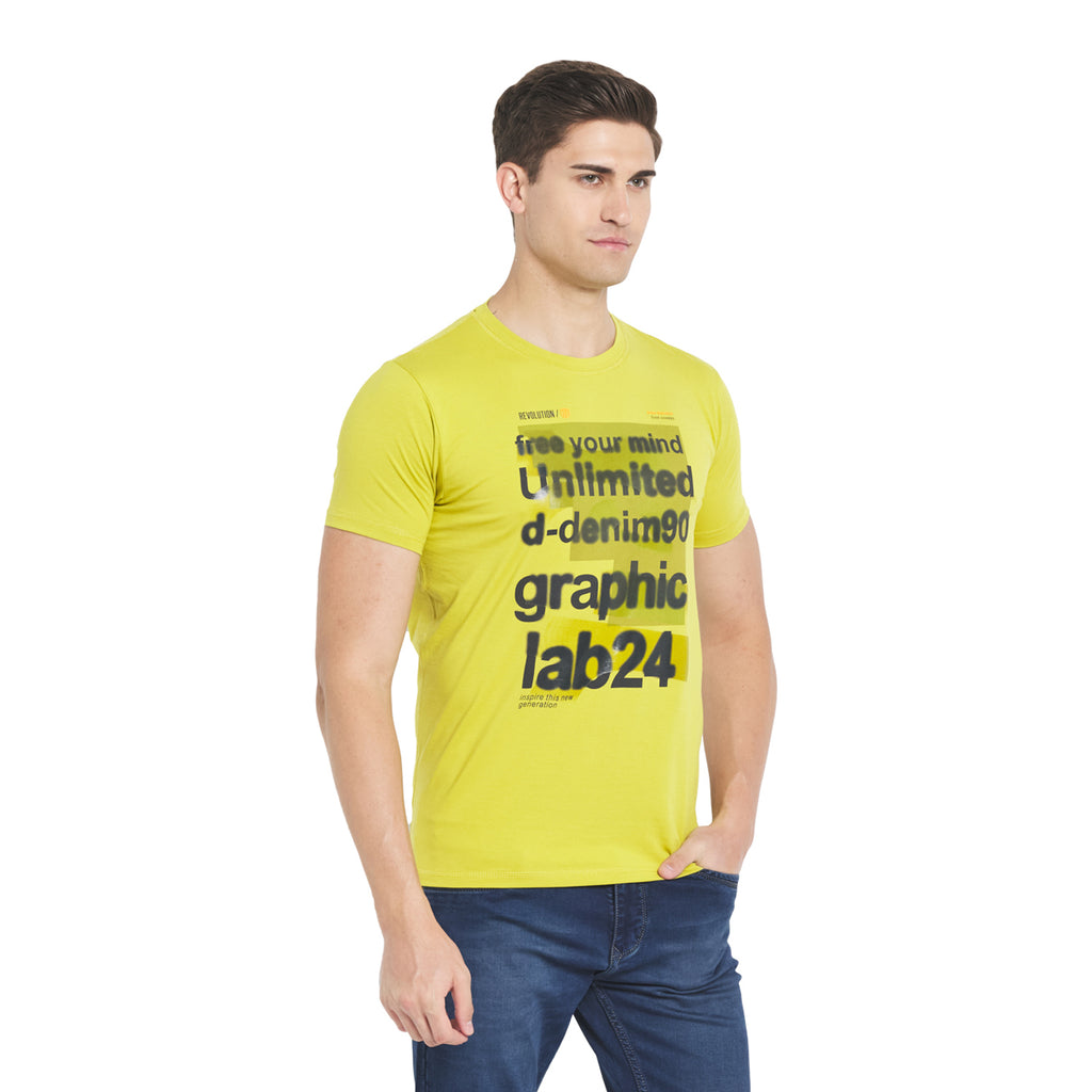 Duke Stardust Men Half Sleeve Cotton T-Shirt (LF5289)
