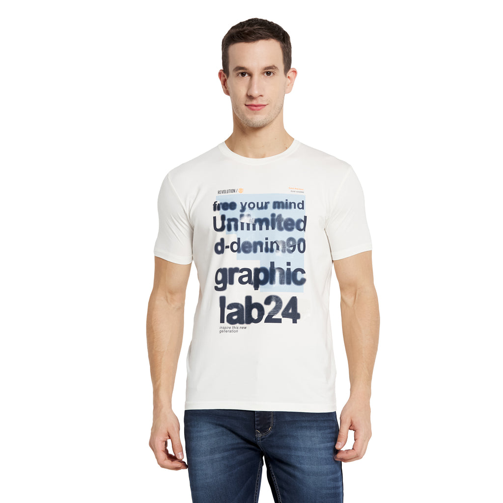 Duke Stardust Men Half Sleeve Cotton T-Shirt (LF5289)