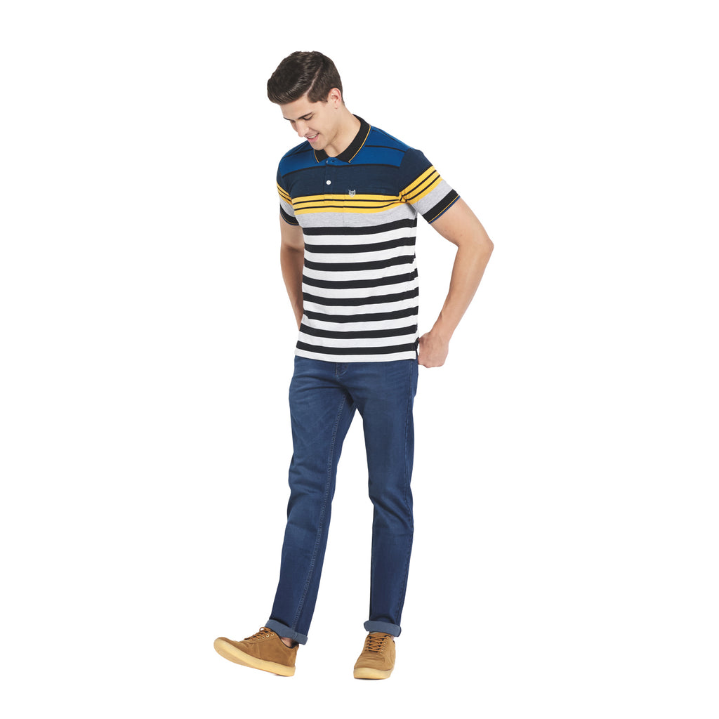 Duke Stardust Men Half Sleeve Cotton T-Shirt (LF5369)