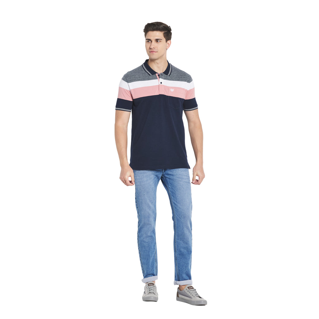 Duke Stardust Men Half Sleeve Cotton T-shirt (LF5447)