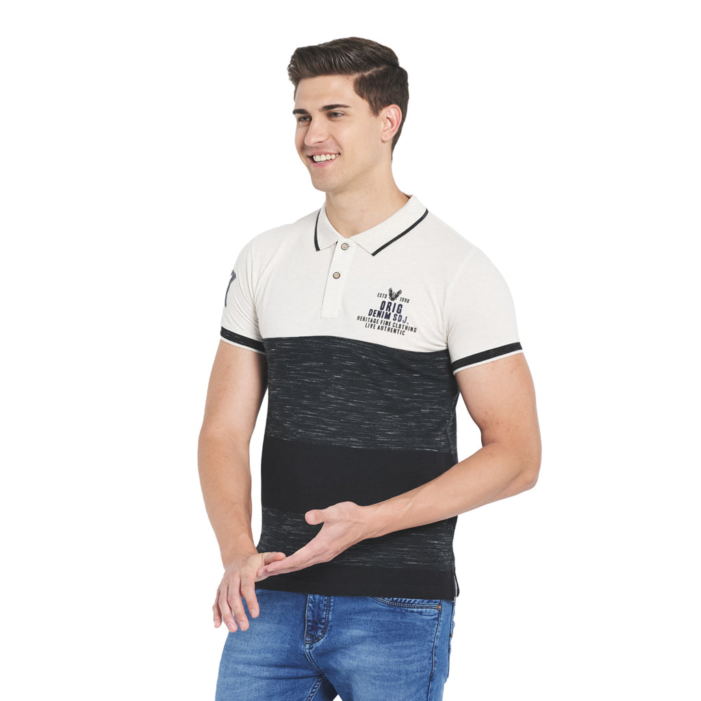Duke Stardust Men Half Sleeve Cotton T-Shirt (MTLF173)