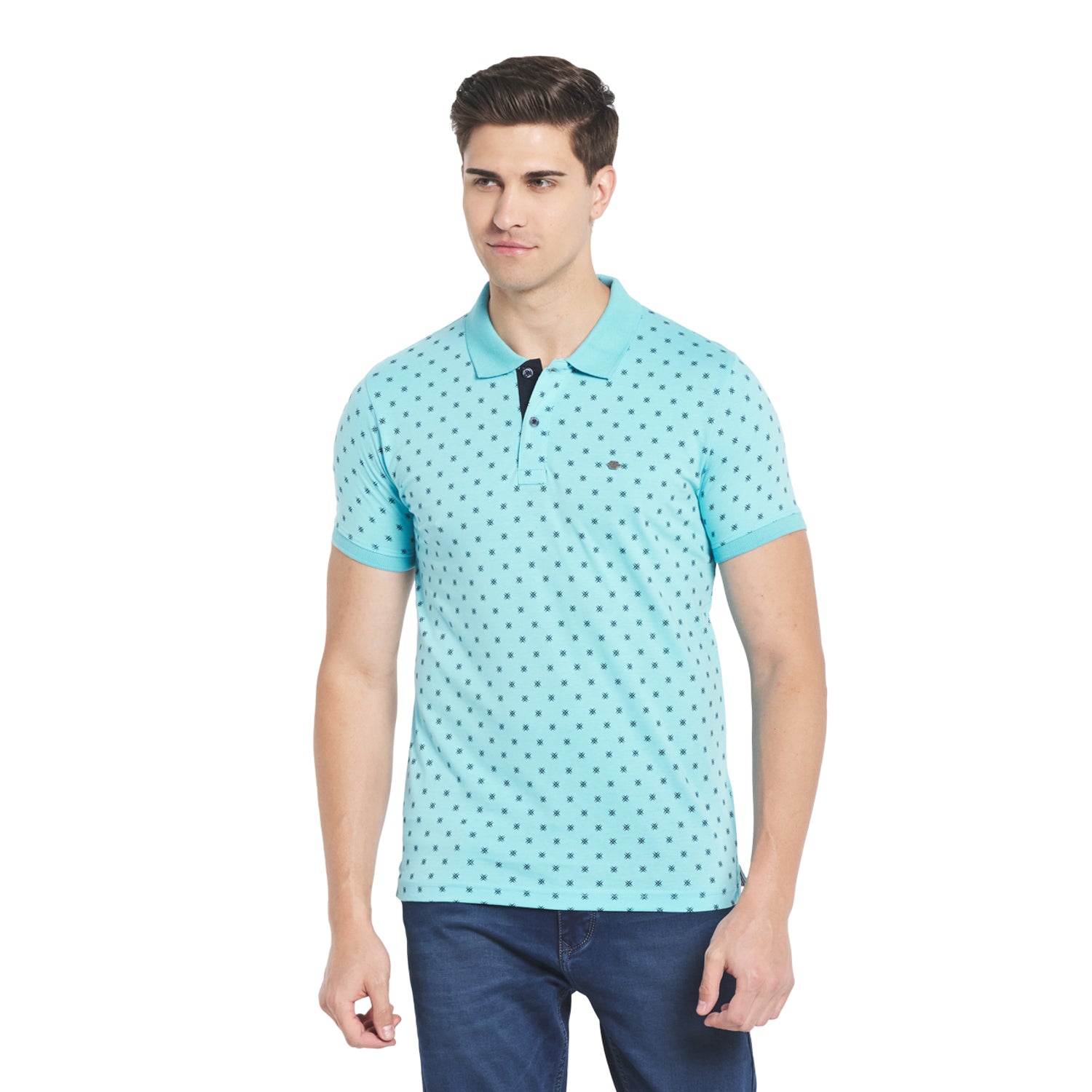 Duke Stardust Men Half Sleeve Cotton T-Shirt (MTLF315)