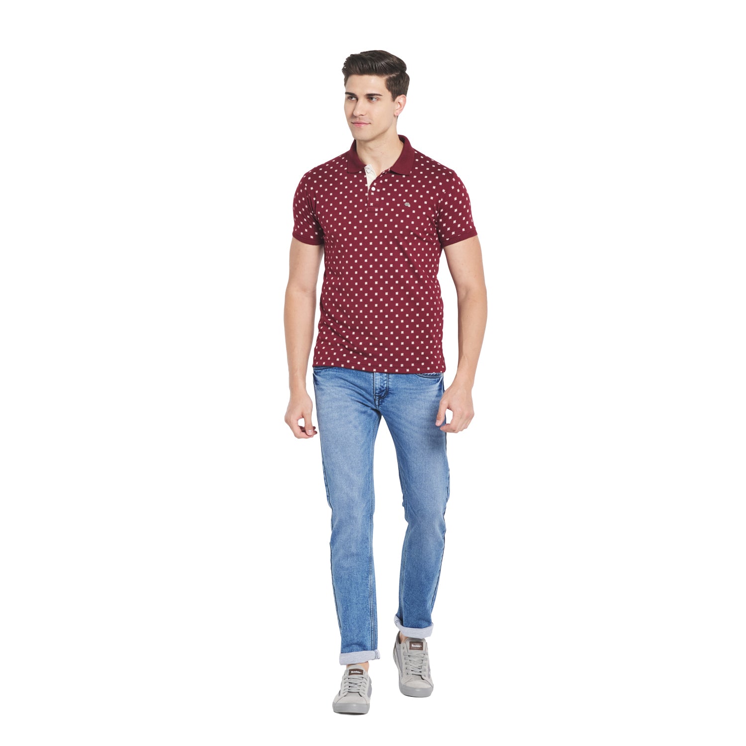 Duke Stardust Men Half Sleeve Cotton T-Shirt (MTLF315)