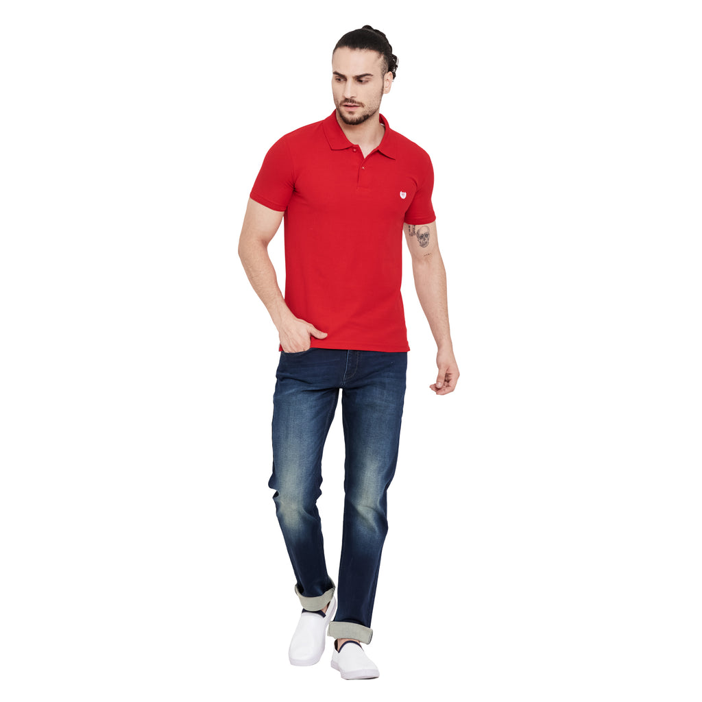 Duke Stardust Men Half Sleeve Cotton T-Shirt (SD39)