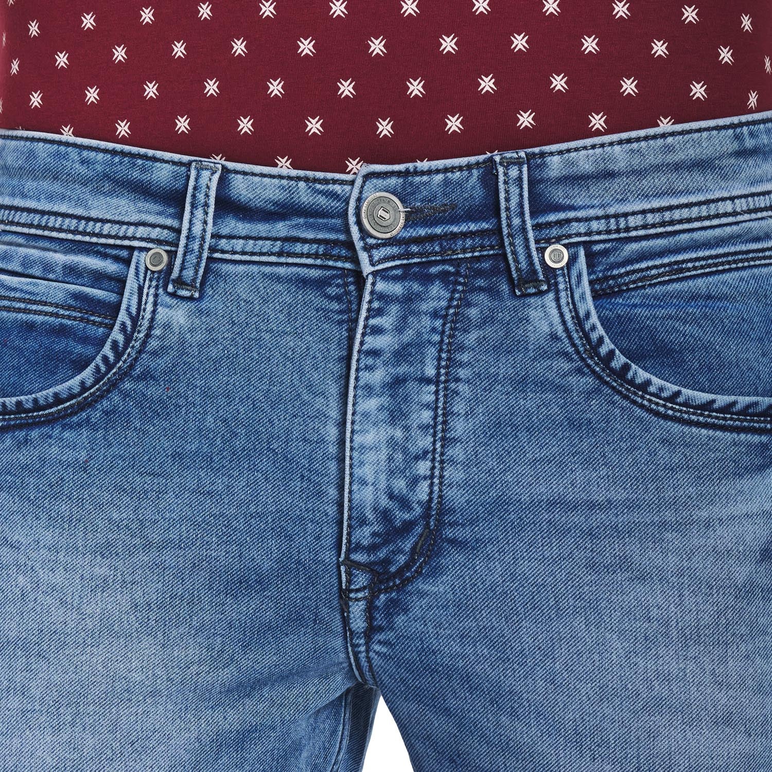 Duke Stardust Men Slim Fit Stretchable Jeans (SDD5171)