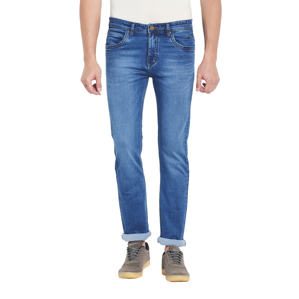Duke Stardust Men Slim Fit Stretchable Jeans (SDD5176)