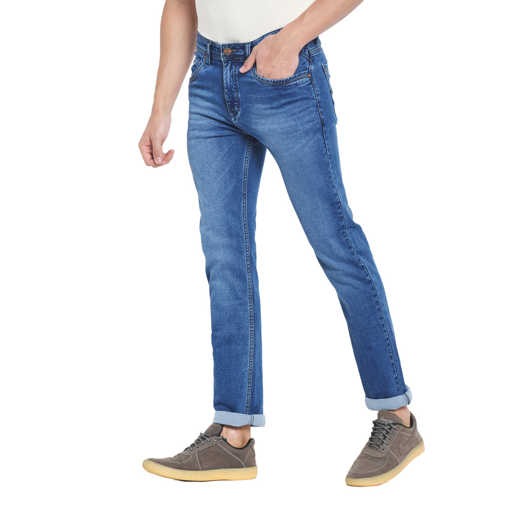 Duke Stardust Men Slim Fit Stretchable Jeans (SDD5176)
