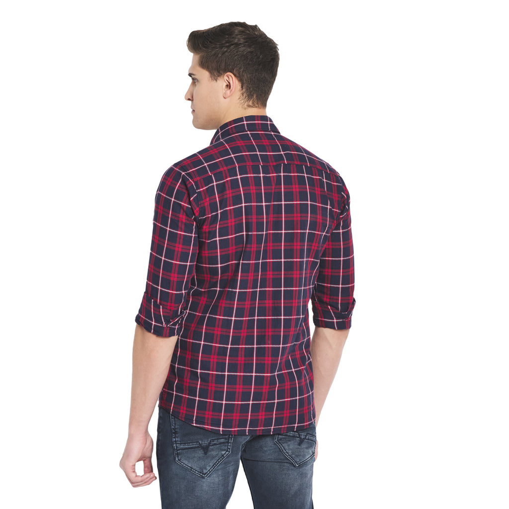 Duke Stardust Men Full Sleeve Cotton Shirt (SDO8CKTP)