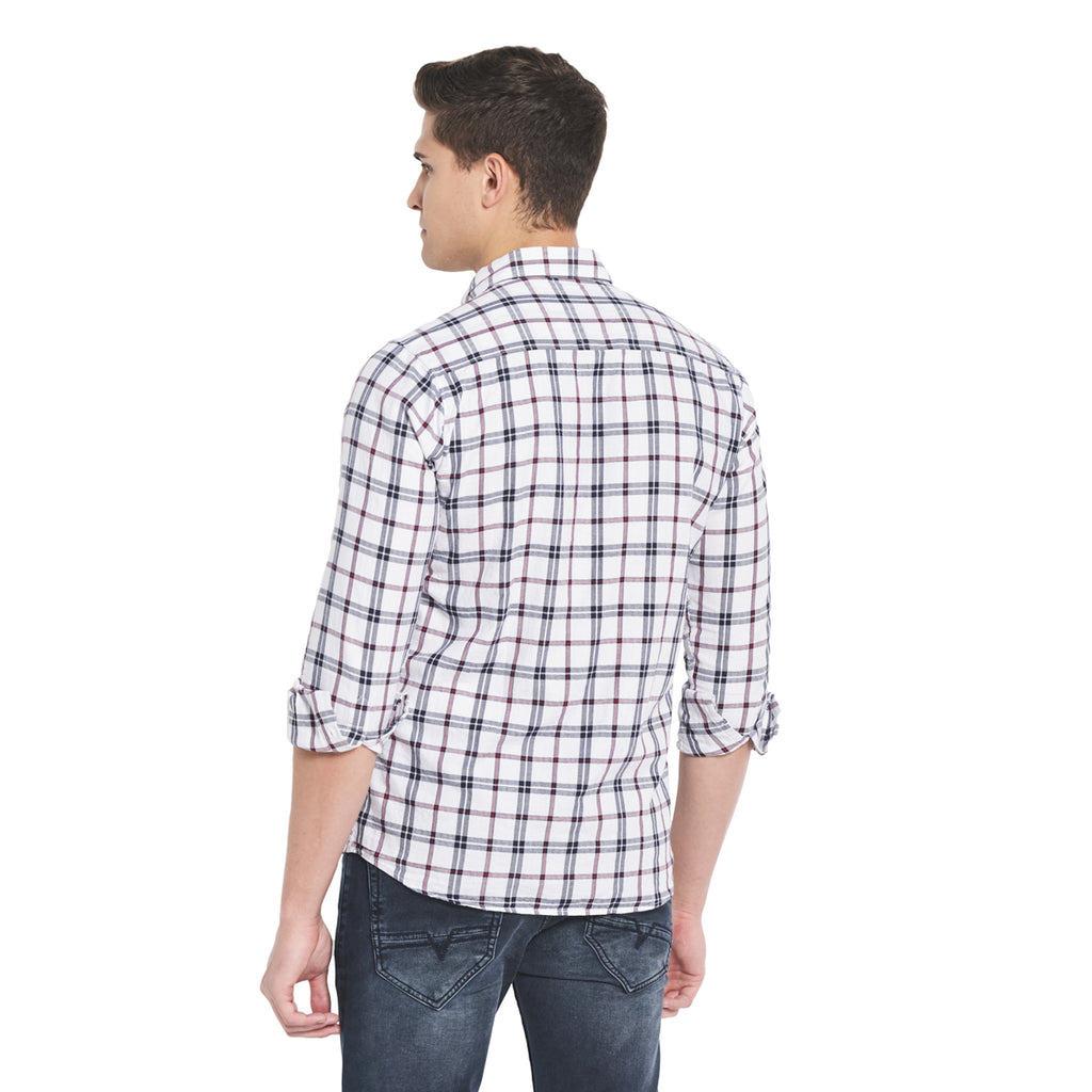 Duke Stardust Men Full Sleeve Cotton Shirt (SDO8CKTP)