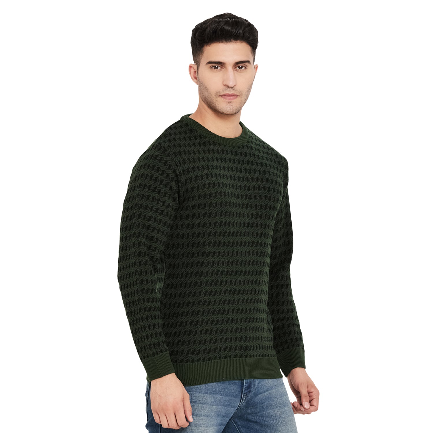 Duke Urban Men Full Sleeve Round Neck Sweater (SDS721)