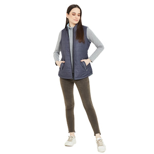 Duke Stardust Women Sleeveless Reversible Jacket (SDZ6751)