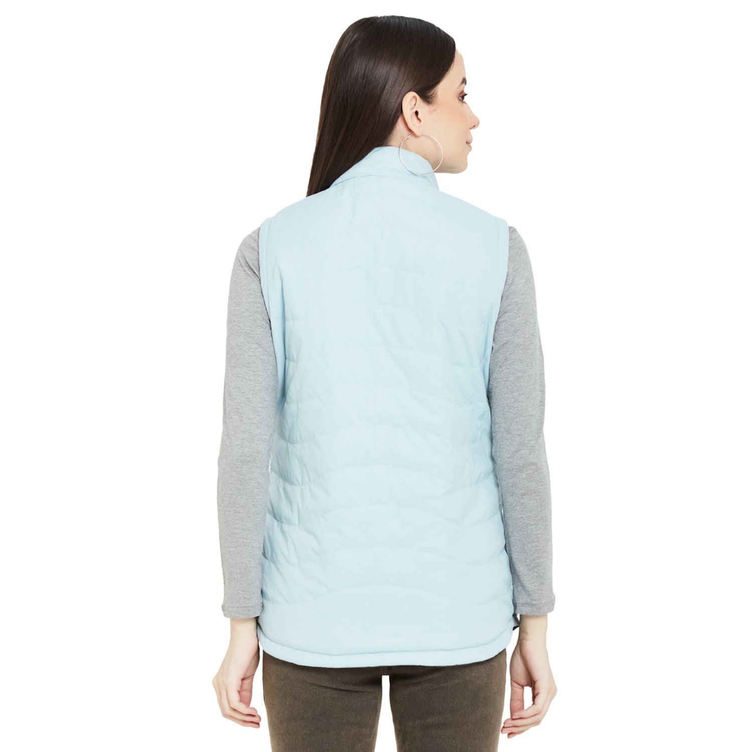 Duke Stardust Women Sleeveless Reversible Jacket (SDZ6751)