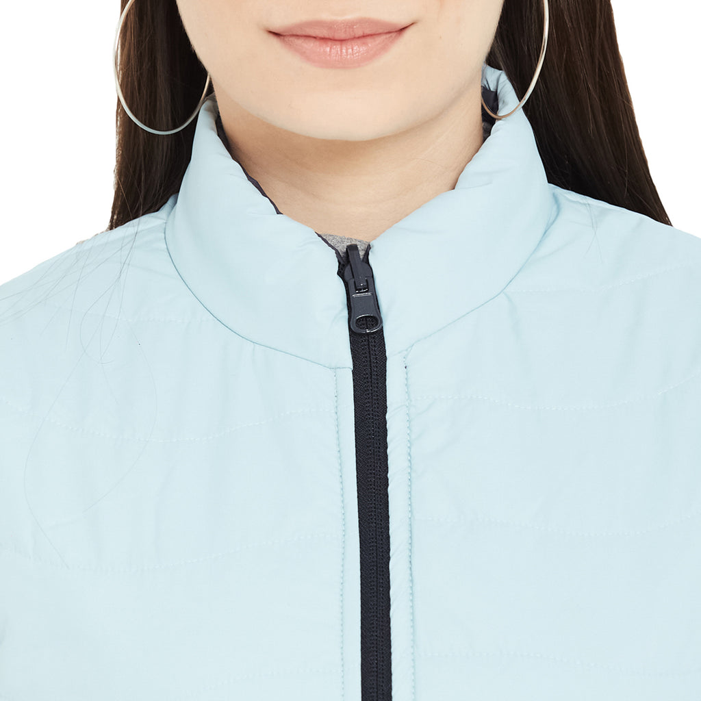 Duke Stardust Women Sleeveless Reversible Jacket (SDZ6751)