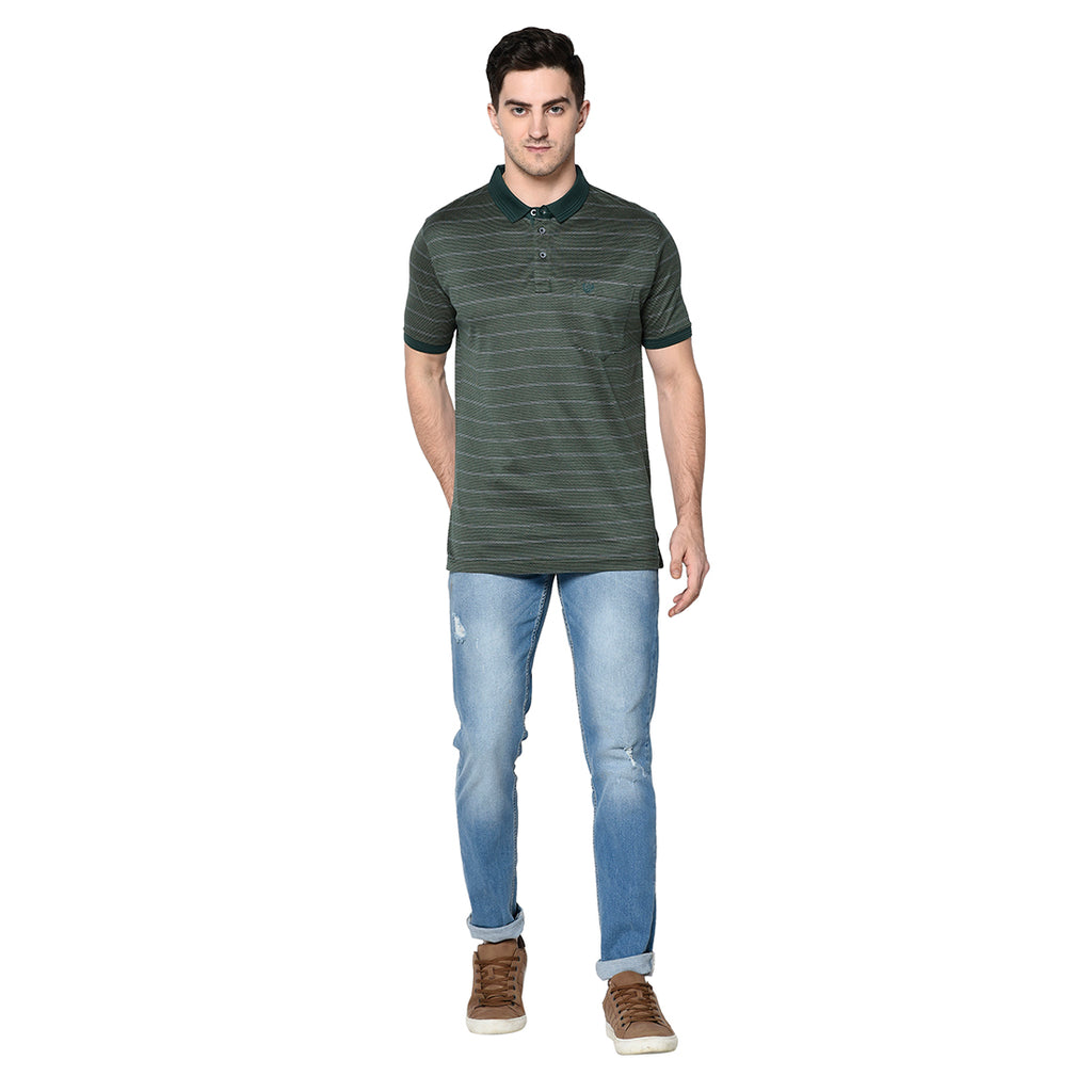 Duke Stardust Men Half Sleeve Cotton T-Shirt (LF4693)
