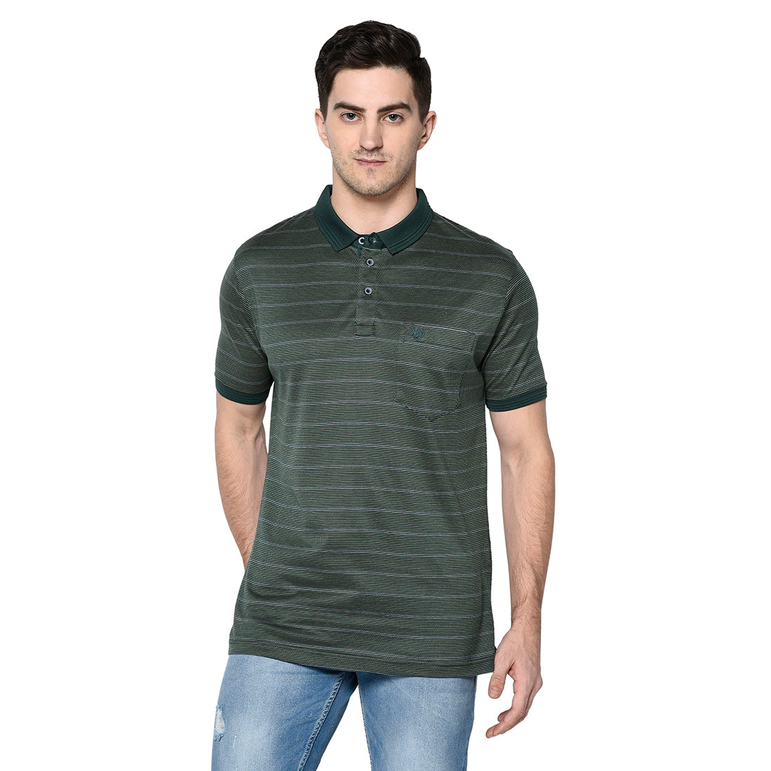 Duke Stardust Men Half Sleeve Cotton T-Shirt (LF4693)