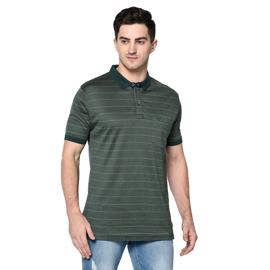 Duke Stardust Men Half Sleeve Cotton T-Shirt (LF4693)