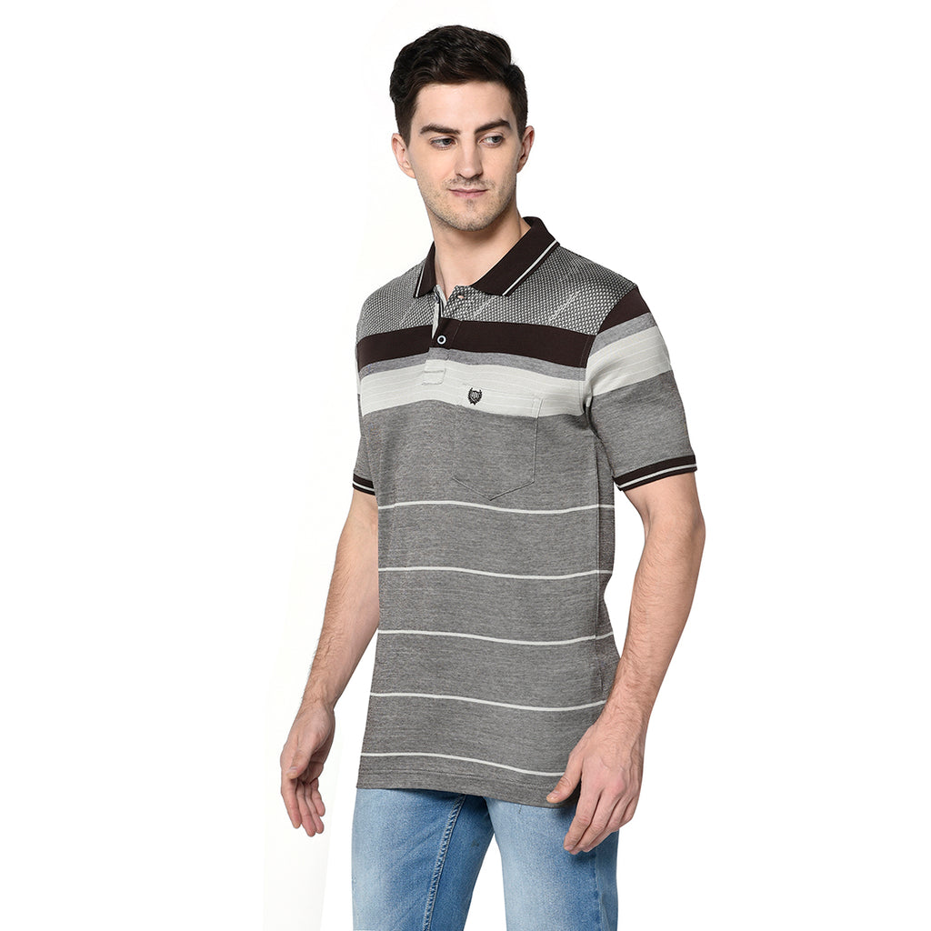 Duke Stardust Men Half Sleeve Cotton T-Shirt (LF4694)