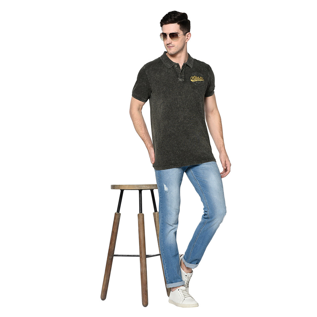 Duke Stardust Men Half Sleeve Cotton T-Shirt (LF4613)