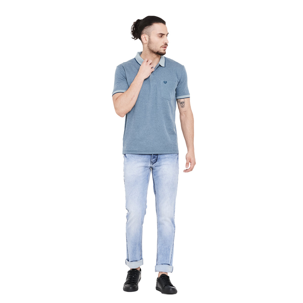 Duke Stardust Men Half Sleeve Cotton T-Shirt (WSD40)
