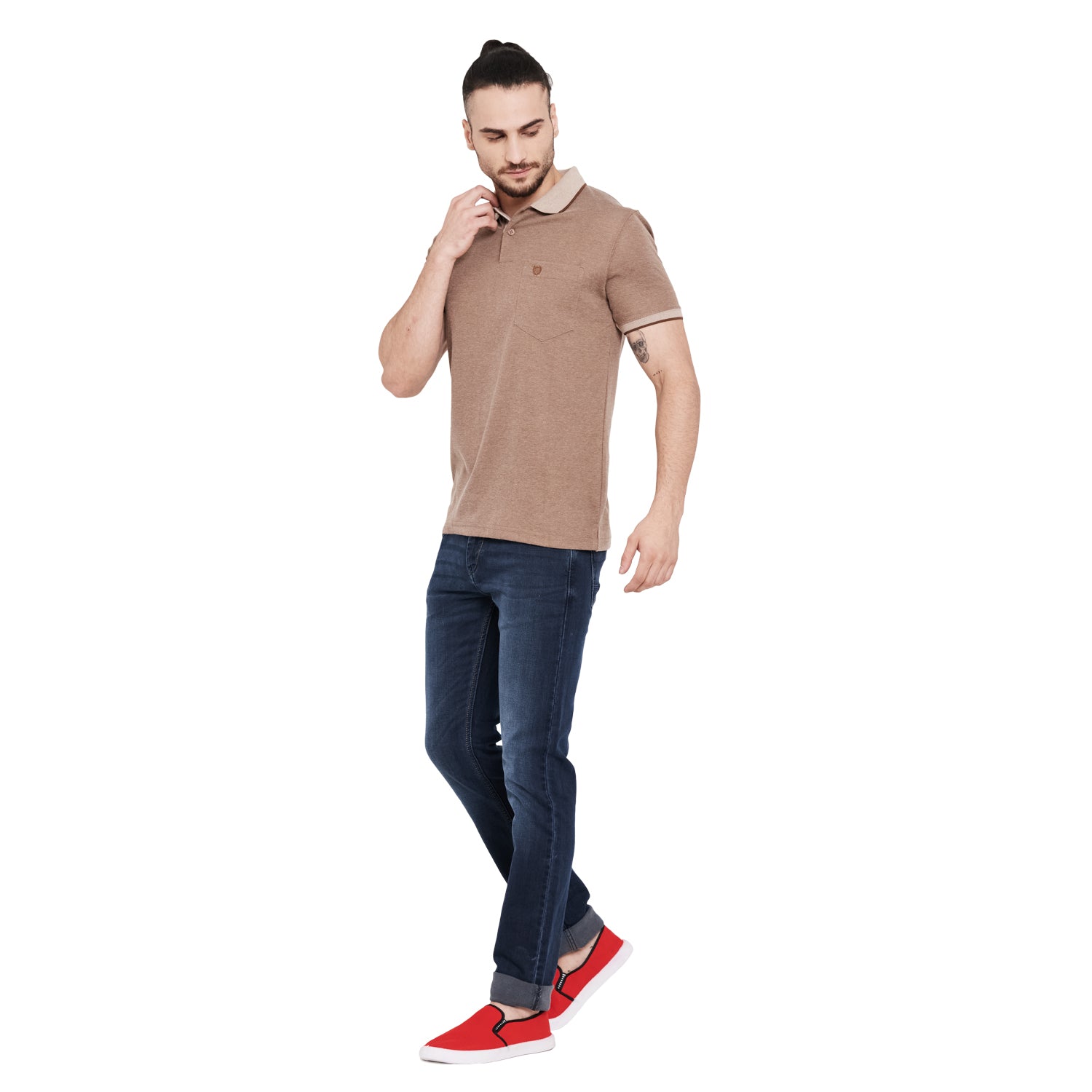 Duke Stardust Men Half Sleeve Cotton T-Shirt (WSD40)
